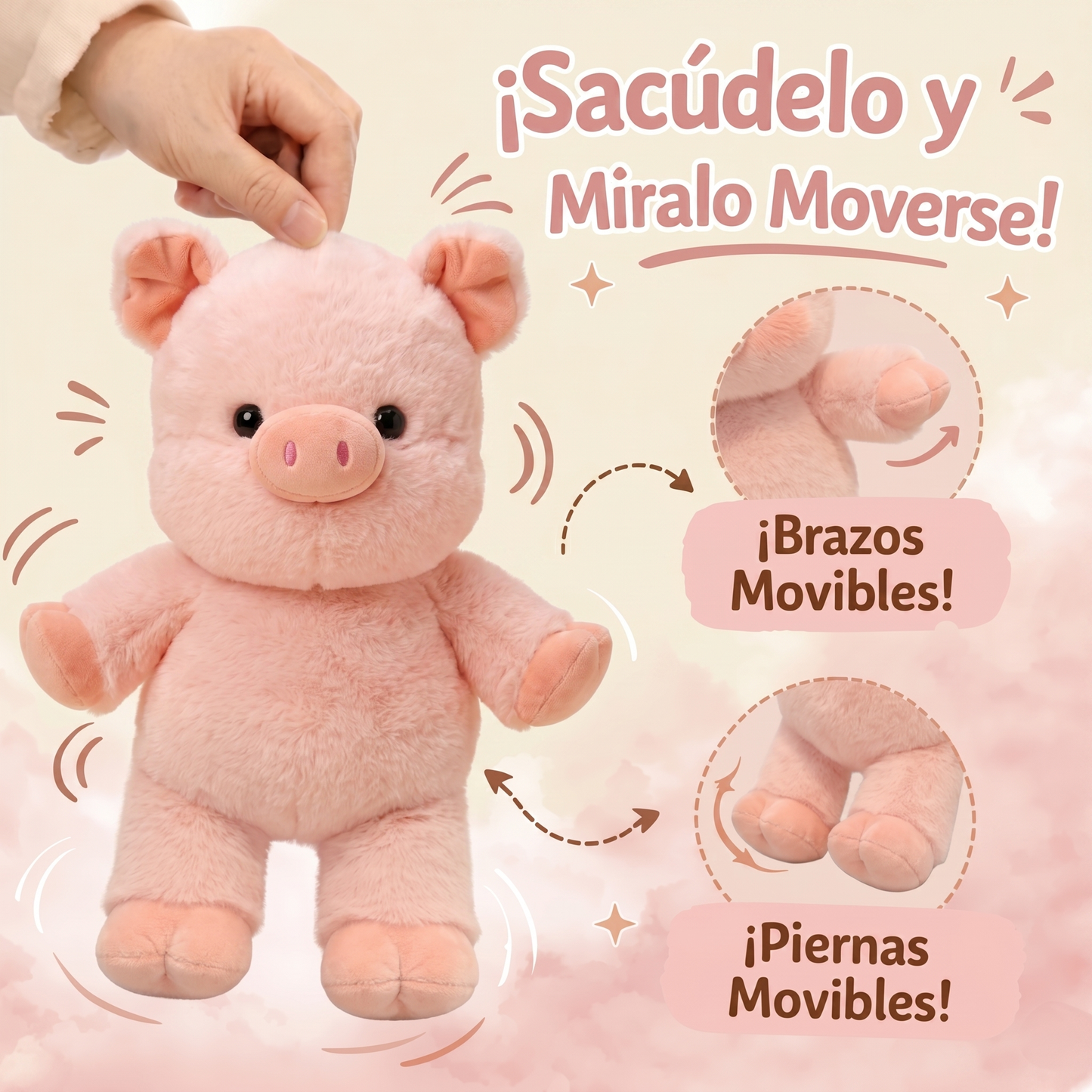 Cerdito que corre